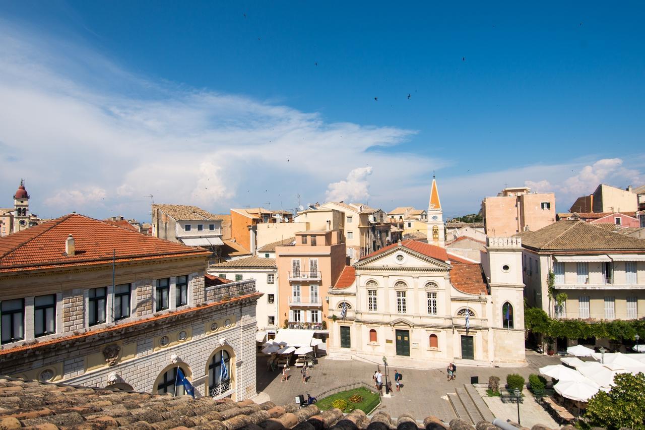 Attic Flat At San Giacomo Square-Corfu Town Apartment Bagian luar foto