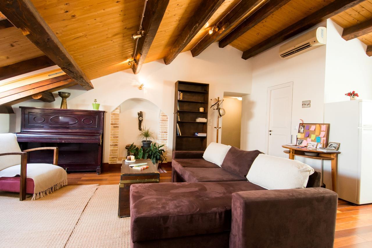 Attic Flat At San Giacomo Square-Corfu Town Apartment Bagian luar foto